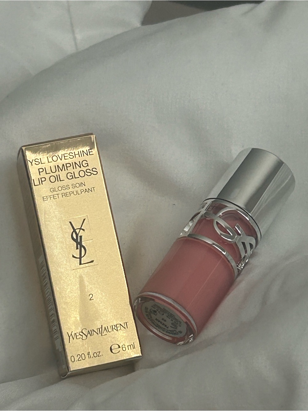 Yves Saint Laurent LoveShine Plumping Lip Oil Gloss - lucky moonstone 02